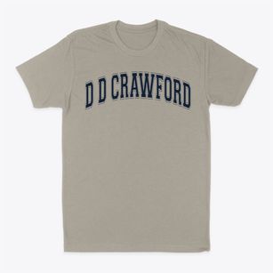 D D Crawford Primary School Varsity Arch Classic Dad T-Shirt