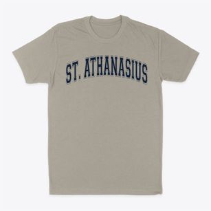 St. Athanasius Parish Varsity Arch Classic Dad T-Shirt