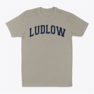 Ludlow Senior High School Varsity Arch Classic Dad T-Shirt
