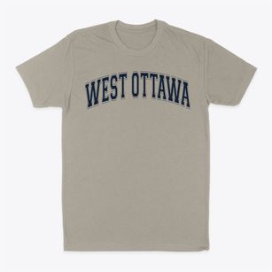 West Ottawa Middle School Varsity Arch Classic Dad T-Shirt
