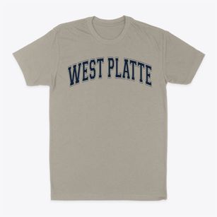 West Platte High School Varsity Arch Classic Dad T-Shirt