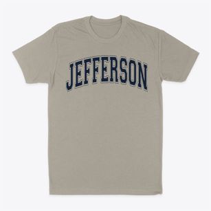 Jefferson High School Varsity Arch Classic Dad T-Shirt