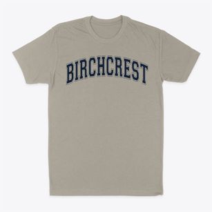 Birchcrest Elementary School Varsity Arch Classic Dad T-Shirt