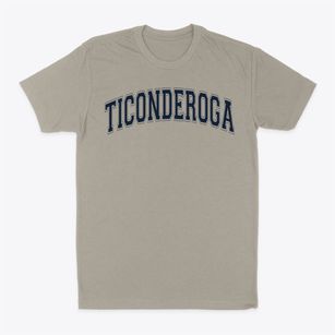 Ticonderoga High School Varsity Arch Classic Dad T-Shirt