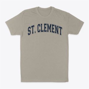 Saint Clement Pope School Varsity Arch Classic Dad T-Shirt