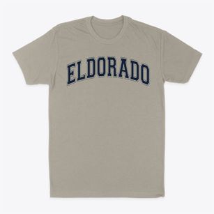 Eldorado Elementary School Varsity Arch Classic Dad T-Shirt
