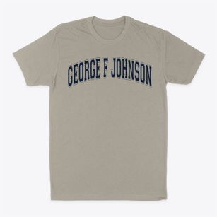 George F Johnson Elementary School Varsity Arch Classic Dad T-Shirt