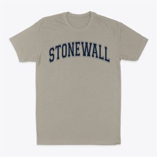 Stonewall High School Varsity Arch Classic Dad T-Shirt