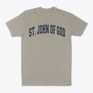 Saint John Of God School Varsity Arch Classic Dad T-Shirt