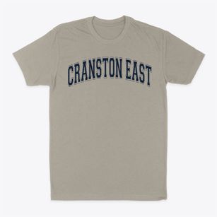 Cranston High School East Varsity Arch Classic Dad T-Shirt