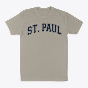 Saint Paul Lutheran School Varsity Arch Classic Dad T-Shirt