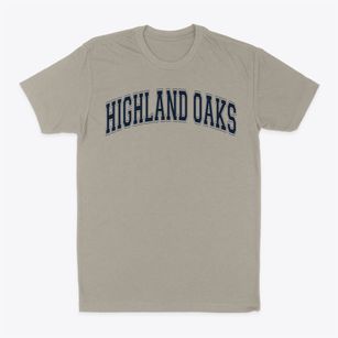 Highland Oaks Elementary School Varsity Arch Classic Dad T-Shirt