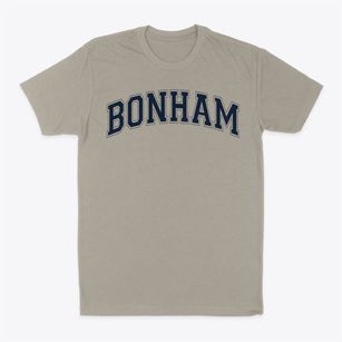 Bonham Elementary School Varsity Arch Classic Dad T-Shirt