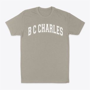 B C Charles Elementary School Varsity Arch Classic Dad T-Shirt