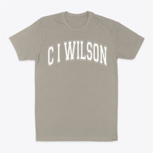 C I Wilson Academy Varsity Arch Classic Dad T-Shirt