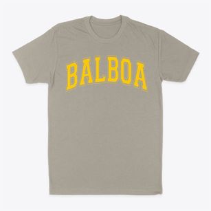 Balboa High School Varsity Arch Classic Dad T-Shirt