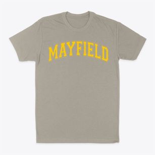 Mayfield High School Varsity Arch Classic Dad T-Shirt