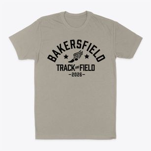 Bakersfield Apostolic Faith Academy Track and Field Classic Dad T-Shirt