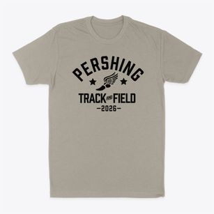 Pershing Middle School Track and Field Classic Dad T-Shirt
