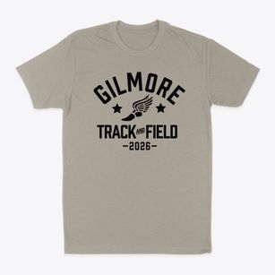 Gilmore Elementary Track and Field Classic Dad T-Shirt