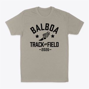 Balboa Elementary School Track and Field Classic Dad T-Shirt