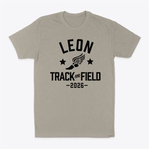 Leon High School Track and Field Classic Dad T-Shirt