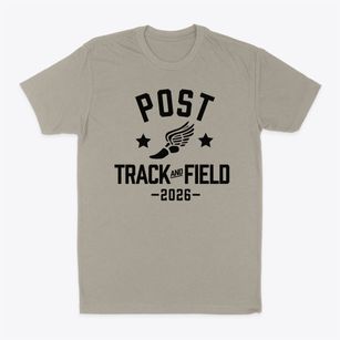 Post Middle School Track and Field Classic Dad T-Shirt