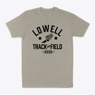 Lowell Elementary School Track and Field Classic Dad T-Shirt