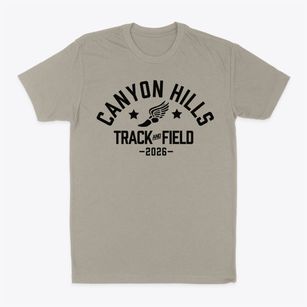 Canyon Hills Junior High School Track and Field Classic Dad T-Shirt