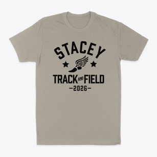Stacey Middle School Track and Field Classic Dad T-Shirt