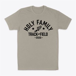 Holy Family School Track and Field Classic Dad T-Shirt