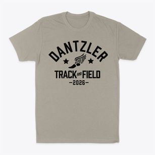 Dantzler Track and Field Classic Dad T-Shirt