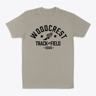 Woodcrest Christian School Track and Field Classic Dad T-Shirt