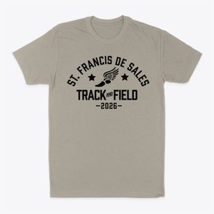 Saint Francis De Sales School Track and Field Classic Dad T-Shirt