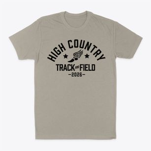 High Country Christian School Track and Field Classic Dad T-Shirt