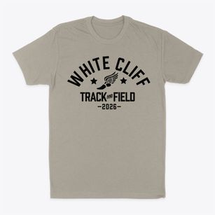 White Cliff Elementary School Track and Field Classic Dad T-Shirt