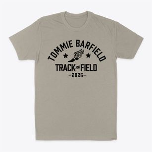 Tommie Barfield Elementary School Track and Field Classic Dad T-Shirt
