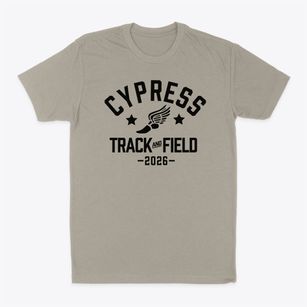 Cypress Elementary School Track and Field Classic Dad T-Shirt