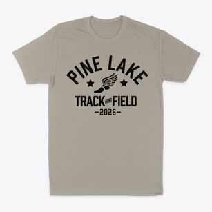 Pine Lake Elementary School Track and Field Classic Dad T-Shirt