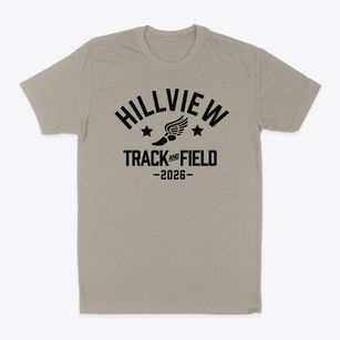 Hillview Elementary School Track and Field Classic Dad T-Shirt