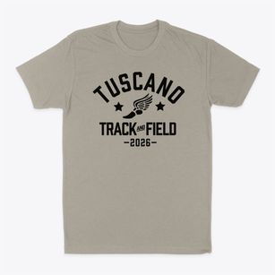 Tuscano Elementary School Track and Field Classic Dad T-Shirt