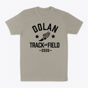 Dolan Education Center Track and Field Classic Dad T-Shirt