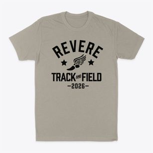 Revere Elementary School Track and Field Classic Dad T-Shirt