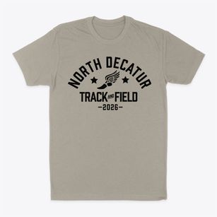 North Decatur High School Track and Field Classic Dad T-Shirt