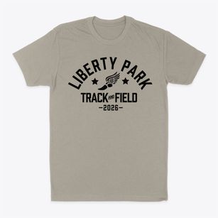 Liberty Park Elementary School Track and Field Classic Dad T-Shirt