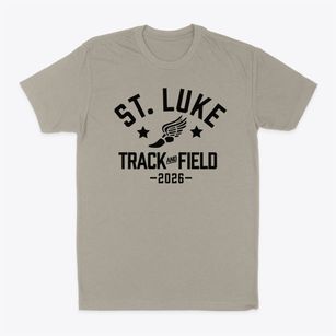 Saint Luke School Track and Field Classic Dad T-Shirt