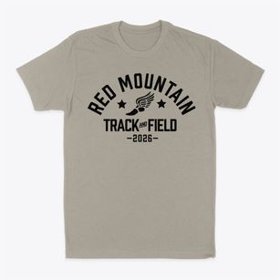 Red Mountain High School Track and Field Classic Dad T-Shirt