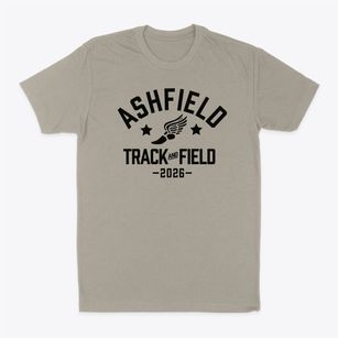 Ashfield Elementary School Track and Field Classic Dad T-Shirt
