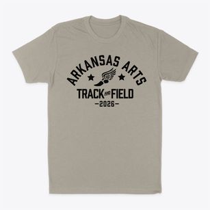 Arkansas Arts Academy Track and Field Classic Dad T-Shirt
