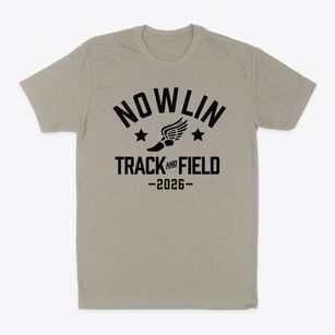 Nowlin Elementary School Track and Field Classic Dad T-Shirt